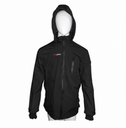 ATTIA hooded jacket in Black – digital colour preview