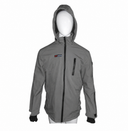 ATTIA hooded jacket in Grey – digital colour preview