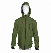 ATTIA hooded jacket in Olive Green – digital colour preview