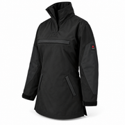 ATTIA women's pullover jacket in Black, side view — AI visualisation; inferred construction